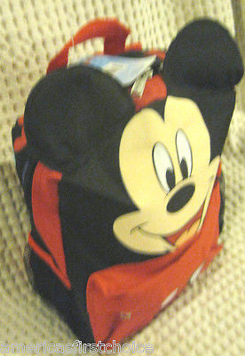 Minnie Mouse with Ears School 12" Backpack Back Pack by Disney-New with Tags!!