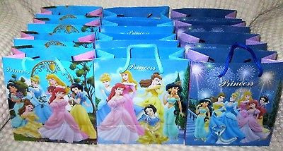 PRINCESS CINDERELLA GOODIE BAGS PARTY FAVOR GIFT BAGS 12 pieces by Disney-New!