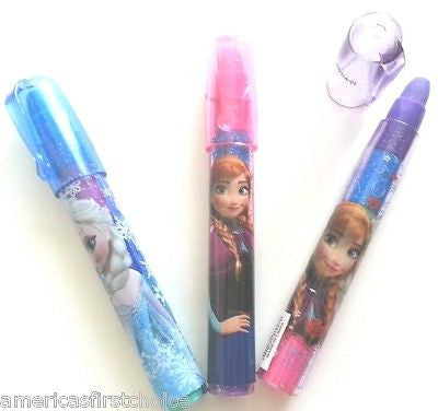 Disney Frozen Olaf Elsa Anna 3 Scented Erasers Combo-Frozen Trio Eraser Pack-New