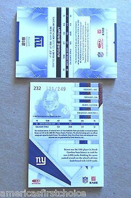 Dennis Johnson RC 2013 Panini Select Autograph Auto Card-Houston Texans RB RC