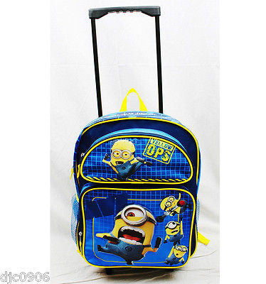 Despicable Me 2 Jerry Stuart Eye Gots Mad Minion Skills 12" & Minion Lunch Box