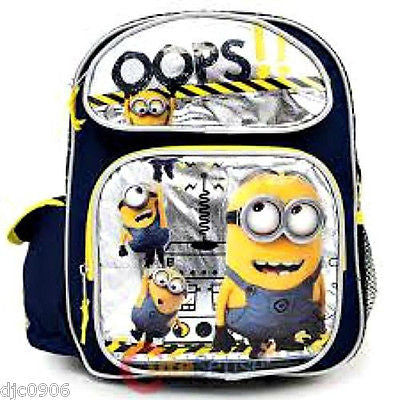 Despicable Me 2 Metallic Ops Minions at Work Backpack&Match Lunch Box Universal