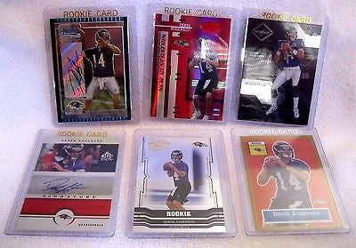 Stefan Lefors RC 2005 Topps Chrome Black Refractor Rookie #55/100-Panthers QB