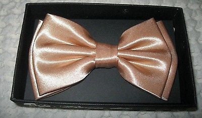 Shiny Gold Adjustable Adjustable Tuxedo Bow Tie -Gold Adjustable Bow Tie-New!