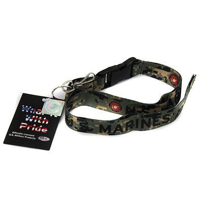 Official Licensed Products Military "US MARINES" CAMO Lanyard-Brand New!