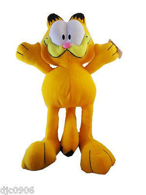 Garfied 17"-19" Orange Cat Plush Doll Soft Stuffed Toy Figure Cartoon Network