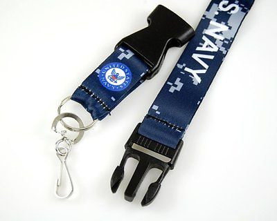 Official Licensed Products Military "US NAVY" Camo Lanyard-Brand New with Tags!