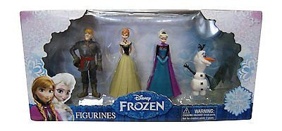 Frozen Olaf, Anna, Elsa, Kristoff 3" Figure (4-Pack) Set-Frozen 4 pack figures