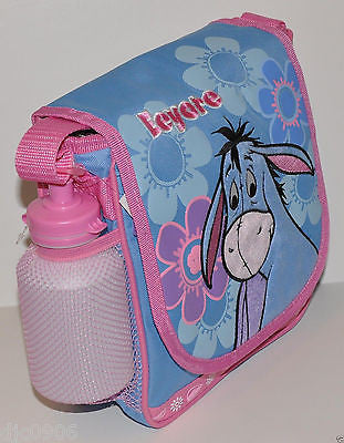 DISNEY WINNIE THE POOH EEYORE EMBROIDERED LUNCH BOX LUNCH BAG LUNCH PAIL-NEW!