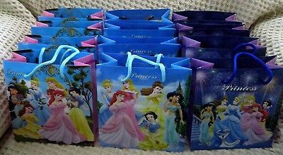 PRINCESS CINDERELLA GOODIE BAGS PARTY FAVOR GIFT BAGS 12 pieces by Disney-New!