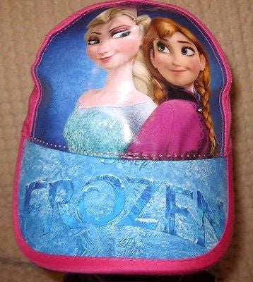 Disney Girls Boys Frozen Elsa & Anna Sisters Adjustable Baseball Cap/Hat-New!
