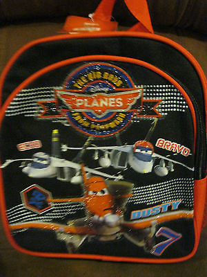 DISNEY PLANES 14" THE BIG BOSS FROM PROPWASH WITH ECHO,BRAVO& DUSTY  BACKPACK