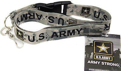 Official Licensed Products Military "US ARMY" Camo Lanyard-New with Tags!