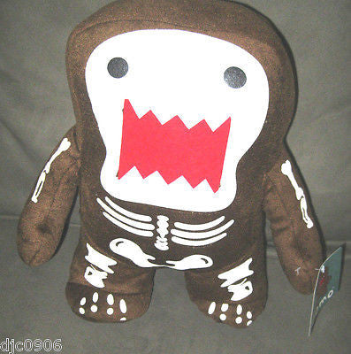 Domo Kun 7" Skeleton Plush Stuffed Toy-Domo Kun Skull Plush-Domo Kun Plush-New!