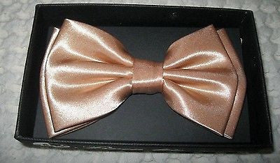 Champaign Gold Adjustable Adjustable Tuxedo Bow Tie -Gold Adjustable Bow Tie