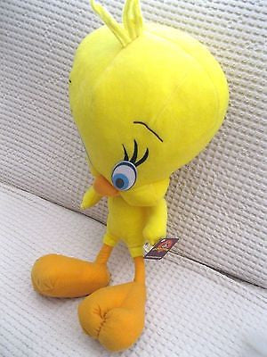 Looney Tunes Tweety Bird 21" X-Large Yellow Plush Doll  Cuddle Pillow Plush-New!