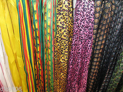 Premium Multi Color Tigers Lions Head Scene Rockabilly Punk Shoe laces Shoelaces