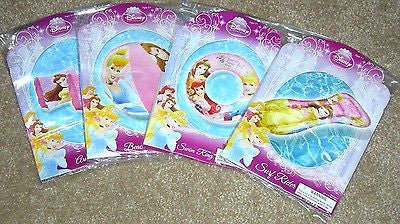 Princess and Friends Beach Ball,Swim Ring,Arm Floats,and Swimming Goggles-New