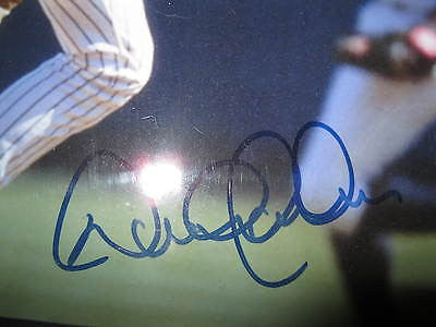 Derek Jeter Autographed Photograph Matted and Framed-Jeter Auto with COA!