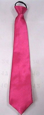 Kid's Teen's Royal Blue Adjustable 14" Pre-tied Perfect Knot Necktie-New!