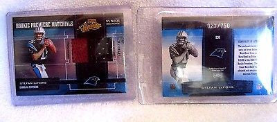 Stefan Lefors RC 05 Absolute Memorabilia Rookie Premiere Materials#/750-Panthers