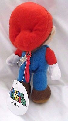 Nintendo Super Mario Brothers MARIO Plush Coin Holder Keychain- NEW with Tags!