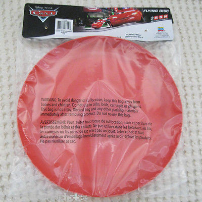 Disney Cars Lightning McQueen and Friends  9" Frisbie Flying Disc-New in Package