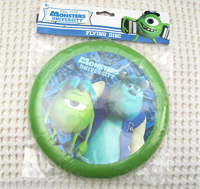 Disney Monsters Inc. Sulley+MIKE WAZOWSKI  9" Frisbie Flying Disc-New in Package