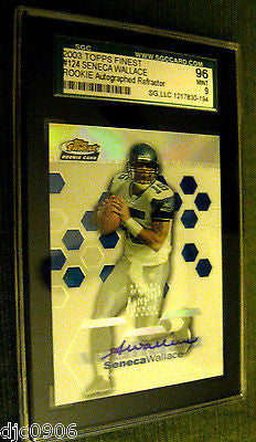 Derek Anderson RC 2005 Throwback Threads Foil Rookies Graded BCCG10-Panthers QB
