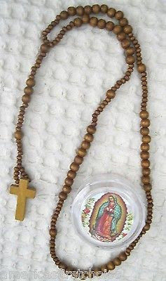 First Communion/First Confirmation White Round Rosaries Beads Necklace gift box