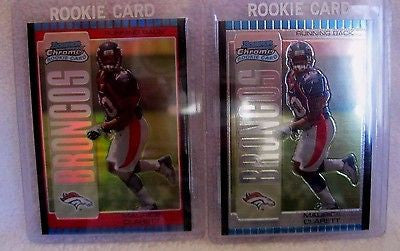 Eric Shelton RC 2005 UD SP Authentic 3-Color Jersey Patch Auto#/899-Panthers RB