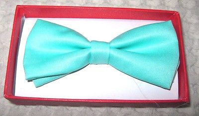 Kids Boys Girls Children Neon Lime Green Adjustable Bow Tie Bowtie-New in Box!