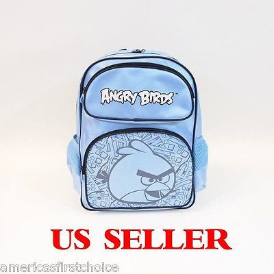 Angry Birds & Piggies School 16" Backpack Back Pack! Angry Birds Backpack-New