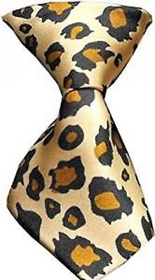 Pet's Leopard Print Adjustable Neck Tie-Dogs Cats Leopard Animal Necktie-New!