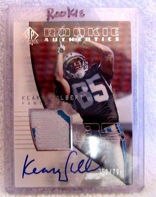 Stefan Lefors RC 05 Absolute Memorabilia Rookie Premiere Materials#/750-Panthers