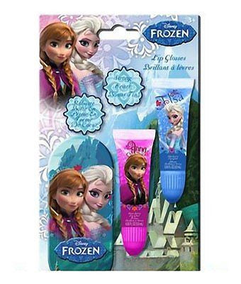 Disney Frozen Lip Gloss Set with Mini Tin Carrying Case of Anna and Elsa-New!