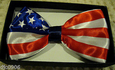 CANADA CANADIAN FLAG ADJUSTABLE NECK TIE+ RED ADJUSTABLE BOW TIE COMBO-BRAND NEW