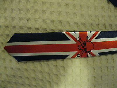 Unisex Men's Women's 3" UK/British English England  Flag Neck tie-New in Sleeve!