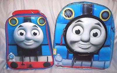 Thomas the Train 12" Backpack by Hit Entertainment + matching lunch box combo
