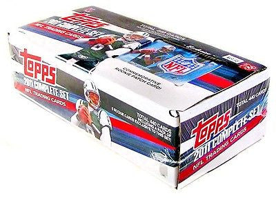 2011 Topps Factory Complete 440 Set Football Box (Cam Newton Rookie Patch Card!)