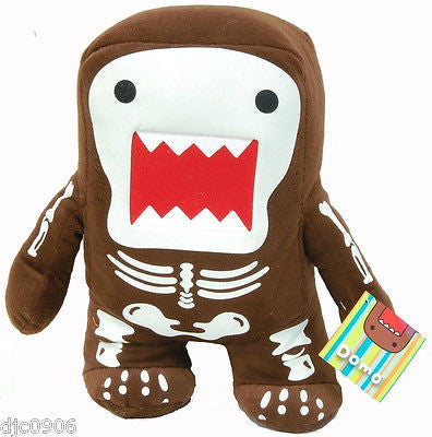 Domo Kun 7" Skeleton Plush Stuffed Toy-Domo Kun Skull Plush-Domo Kun Plush-New!