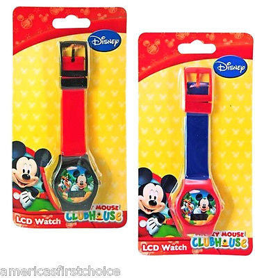 Disney Doc McStuffins LCD Watch Girls Wristwatch Kids Digital Purple Watch-New!