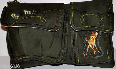 Walt Disney Bambi Fanny Pack Waist Bag Purse 11"x 7" Bag-NEW with Tags!