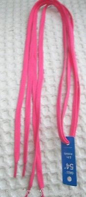 Premium thin Hot Pink Design Rockabilly Punk Shoe laces Shoelaces-New w/Tags!