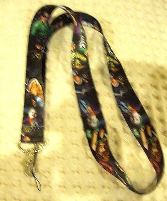 DC Comics Batman Robin Joker ID Mobile Device Holder Keychain Lanyard-New!