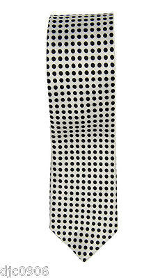 Unisex Black and White Diamonds Checkers Checkered Neck tie 56" L x 2" W-New