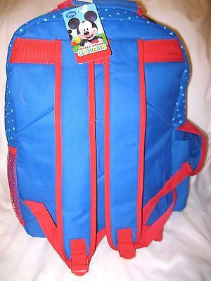 Mickey Mouse School 10"-12" Backpack Back Pack by Disney-New with Tags!!
