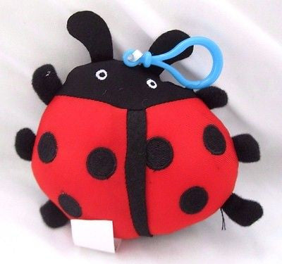 Snow Foam Micro Beads Fat Pig Cushion/Pillow Backpack/Purse Clip-Brand New!