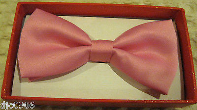 Pink Kids Boys Girls Y-Style Back Adjustable Bow Tie & Hearts Kid suspenders-New