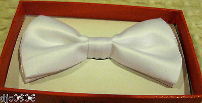 White Kid's Boys Girls Y-Style Back Adjustable Bow Tie & Green Kid suspenders